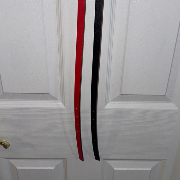 kate spade Red and Black Slim Belts main image 5